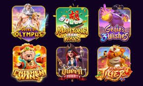 Mobile app showing Game Demo slot titles and live-dealer menu
